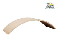 Hygrad Built to Survive language Wooden Balance Wobble Board for Kids Toddler Curvy Board Hygrad Built to Survive Multicolor