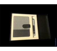 Hygrad Built to Survive Professional Notepad & Pen Gift Set With Card Holder Luxury Business Gift For Men & Women In Elegant Black Gift Box