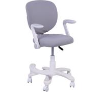 Hygrad Built to Survive Swivel Chair Ergonomic Rolling Adjustable Kids Children Teens 360 Swivel Revolving Chair w/ Armrest & Foot Rest In Colours Hygrad Built to Survive Grey