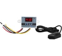 Hygrometer Switch, 240W Direct Output 0.1%RH High Accuracy Digital Humidity Controller Module XH?W3005 with 2 Buttons for Incubator for Greenhouse