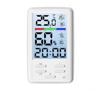 Hygrometer Thermometer With Historical Data Tracking And Clear Backlit Display For Optimal Use