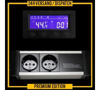 HYGROSTAT TIMER CKLOCK ALARM TERRARIUM DIGITAL DAY/NIGHT EXTERNAL DISPLAY TXG