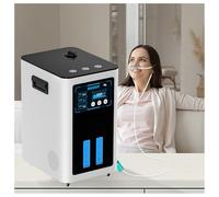 HYHACYH 3-Port Hydrogen Inhaler Machine, Hydrogen Therapy Machine, H2 Generator with SPE PEM Technology, 99.99% Pure Hydrogen, for Anti-Aging, Energy Boost & Recovery White 4200ml/min