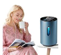 HYHACYH Small Flow Hydrogen Inhalation Machine, 99.992% High Purity H2 Generator, Compact Hydrogen Inhalation Device, Touch Control, Safety Alerts, Sterile Water Tank 225ML/MIN