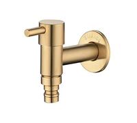 HYHJYMG Antique Brushed Gold Held Bidet Sprayer Stainless Steel Toilet Bidet Faucet Valve Jet Set Shower Head,Bibcock,As Shown (Spray Gun As Shown)
