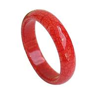 HYHJYMG Bangles for Womens,Carved Jade Bangle Bracelet Elegant Women's Classcial Jade Bangle Bracelet Best Gift for Yourself or Your Friends on Day (56)