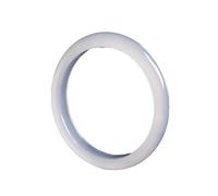 HYHJYMG Bangles for Womens,Jade Bangle Bracelets for Women, Natural Jade Bracelet, White Agate Bracelet, White Chalcedony Bracelet with Gift Box