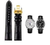 HYHJYMG For Masters Collection L3 L4 L2.628/L2.673 Watch Strap Cowhide Leather Butterfly Buckle watchband 19 20 21mm Wristband