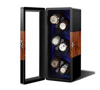 HYHJYMG GaRcan Spinner Winding Box Watch Winders - Automatic Mechanical Watch Shaker Vertical Smart Winding Box Silent Motor Watch Rotating Device Home Multi-Slot Watch Storage Case Org