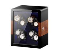 HYHJYMG GaRcan Spinner Winding Box Watch Winders - Automatic Mechanical Watch Shaker Vertical Smart Winding Box Silent Motor Watch Rotating Device Home Multi-Slot Watch Storage Case Org