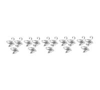 HYHJYMG jewellery Knitted Sweater Ring Gold Grips Fidget Kit for Women Sizer Thumb Hooks Stackable Rings Crotchet Circular Marker Finger Knuckle Aprons Crochet Hook Silver Alloy jewellery