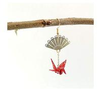 HYHJYMG jewellery Women Silver Earrings, Trendy Crane Tassel Earrings for Girl Love Party Gift Jewelry jewelry