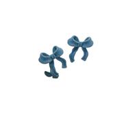HYHJYMG jewelry for women Women Silver Earrings, Cute Bowknot Crystal Stud Earrings For Women Gold Color Korean Fashion Jewelry Trendy Accessories Girls Earring Gifts For Girlfriend, Wife, Sister,