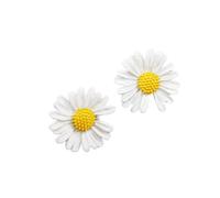HYHJYMG jewelry jewellery Women Earrings, Design Fashion Jewelry Sweet Love Colorful Small Daisy Flowers Earrings Female Shiny Simple Elegant Stud Earring For Woman Gifts For Girlfriend, Wife, Sister,
