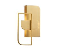 HYHJYMG lamp American Vintage H65 Full Copper Wall Lamps LED Light Source Three-Color Dimmable Wall Sconces Creative Simple Bedroom Bedside Wall Light for Background Wall Living Room Corridor(Black)