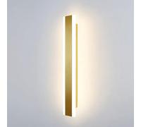 HYHJYMG lamp Long Strip Hardware Dining Room Wall Lamps Nordic Modern Simple Acrylic Wall Sconces LED Three Color Dimmable Wall Light for Bedroom Balcony Stairs Kitchen Living Room(White,40cm) lamp