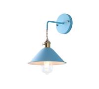 HYHJYMG lamp Modern Simple Macarons Iron Art Wall Lamps Personality Simple Background Wall Corridor Room Hote Study Bedroom Bedside Bar Cafe Wall Sconces with E26/E27 Base Wall Light(Style6) lamp