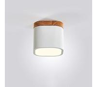 HYHJYMG Light Ceiling Light, Nordic led Macaron Balcony Ceiling lamp Wall Mounted Ceiling Small Downlight Cloakroom Modern Minimalist Corridor Corridor Lighting attic Spotlight Single Head Spotlight
