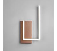HYHJYMG Light Nordic Minimalist Wall Lighting Bedroom Decorative Wall Sconces Gold Wall Mounted Light Indoor Ambiance Wall Lamp 10W LED Lighting Fixtures for Living Room Restaurant Loft