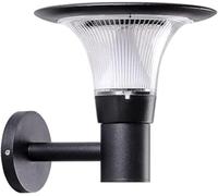 HYHJYMG Light Outdoor Solar Wall Sconce Waterproof IP65 Outdoor Wall Lamp Modern Minimalist Warm White Color Lighting with Acrylic Lampshade 3W Villa Garden Balcony Lighting Fixture Light