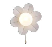 HYHJYMG Light Resin Wall Lamp Dimmable Luxury Wall Mount Light with Globe Frosted Glass Lampshade Wall Sconce Creative Flower Wall Lamp Light