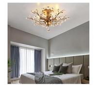 HYHJYMG Luxury Bulbs Crystal Chandelier for Villa Dining Room Castle Living Room Kitchen Bedroom Hotel Foyer Palace Indoor Home Lamp(BLACK-62cm)