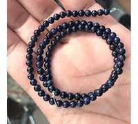 HYHJYMG Shower Curtain Charm Jewelry Guarantee Natural Stone Round Loose Beads Moonstone Amazonian Sandstone Lapis Gem DIY Jewelry Bracelet Necklace 2 3 4mm