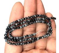 HYHJYMG Shower Curtain Charm Jewelry Guarantee Natural Stone Round Loose Beads Moonstone Amazonian Sandstone Lapis Gem DIY Jewelry Bracelet Necklace 2 3 4mm