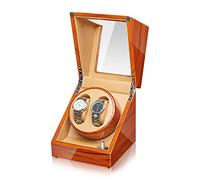 HYHJYMG Spinner Winding Box Watch Winders - Apple Wood Watch Winding Box Household Watch Shaker Automatic Mechanical Watches Winder High-end Solid Wood Watch Storage Box Organize