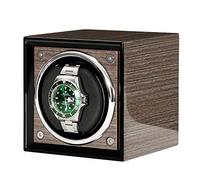 HYHJYMG Spinner winding box Watch Winders - Mini Single Watches Automatic Shaker Wooden Watch Storage Box Household Mechanical Watch Rotating Placer Winding Device Watch Display Organizer Quiet and