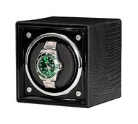 HYHJYMG Spinner winding box Watch Winders - Mini Single Watches Automatic Shaker Wooden Watch Storage Box Household Mechanical Watch Rotating Placer Winding Device Watch Display Organizer Quiet and