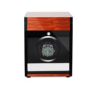 HYHJYMG Spinner Winding Box Watch Winders - Wooden Watch Storage Case Smart Watches Winder with LED Light Mechanical Watch Automatic Shaker with Access Control Watch Winding Box