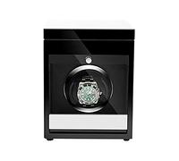 HYHJYMG Spinner Winding Box Watch Winders - Wooden Watch Storage Case Smart Watches Winder with LED Light Mechanical Watch Automatic Shaker with Access Control Watch Winding Box