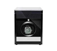 HYHJYMG Spinner Winding Box Watch Winders - Wooden Watch Storage Case Smart Watches Winder with LED Light Mechanical Watch Automatic Shaker with Access Control Watch Winding Box