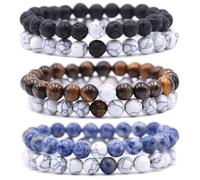 HYHONEY Couples Bracelets Matching Bracelets For Couples Matching Bracelet Forever Bracelet for Couples bracelet for couples Fashion Accessories permanent bracelets for couples, One Size, Stone, stone
