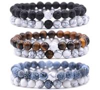 HYHONEY Couples Bracelets Matching Bracelets For Couples Matching Bracelet Forever Bracelet for Couples bracelet for couples Fashion Accessories permanent bracelets for couples, One Size, Stone, stone