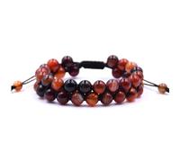 HYHONEY Mens bracelet Bracelets for women Bracelets Beaded Bracelets Mens jewelry Mens Womens Bracelet bracelets for men bracelet men men's fashion Mens beaded bracelets, One Size, Stone, Agate