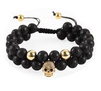HYHONEY Mens bracelet Bracelets for women Bracelets Beaded Bracelets Mens jewelry Mens Womens Bracelet bracelets for men bracelet men men's fashion Mens beaded bracelets, One Size, Stone, Agate