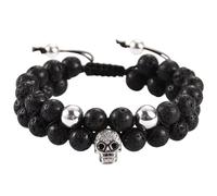 HYHONEY Mens bracelet Bracelets for women Bracelets Beaded Bracelets Mens jewelry Mens Womens Bracelet bracelets for men bracelet men men's fashion Mens beaded bracelets, One Size, Stone, Agate