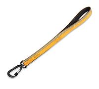 Hyhug Design Strong 3M Reflective Strip Double Color Nylon Jacquard Weave Webbing Dog Lead, Comfy Adjustable Length Safety Leash, Durable Soft Breathable, Safe Night Walk (25mm 18 inch, Tapenade)