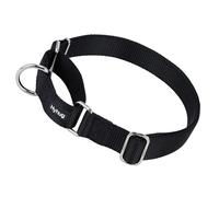 Hyhug Martingale Collar for Dogs Extra Large Black |Escape - Proof Heavy Duty Nylon Durable No Pull, Ideal for Training & Daily Walks