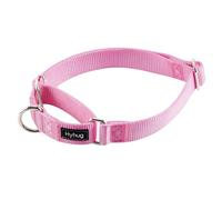 Hyhug Martingale Dog Collar Large Pink, Escape - Proof Heavy Duty Nylon Durable No Pull, Ideal for Training & Daily Walks