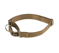 Hyhug Martingale Dog Collars for Medium Dogs, Yellow, Escape Proof | Heavy-duty no-pull nylon, secure fit for active dogs. Great for training walks and park outings. Durable & easy adjust