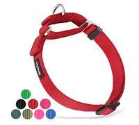 Hyhug Martingale Dog Collars, Large Red, Escape Proof