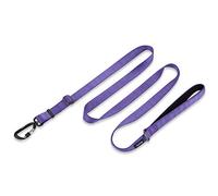 Hyhug Pets 2021 Nylon Pure Color Adjustable Length Dog Lead, Use Sturdy Aluminum Hooks，Light and strong，Super Soft Handle, Suitable For the Pursuit of Advanced Perfect Leash (Large, Ultra Violet)
