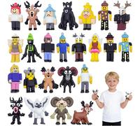 Hyhuiyin 24 PCS 99 Nights In The Forest Figures, 2.3 Inch Monster Figures Action Figure Toys with Deer Owl Ram Design Funny Toy Model Set for Collectors Game Fans Home Decor Gift