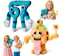 Hyhuiyin 2Pcs Steal a Brainrot Plush, 67 Plush House 9 Stuffed Animals Pillow Doll Emotional Support Adorable Soft Plush Toy Figure Plushies Decoration & Collection Cute Toys Gifts for Girls Boys Fans
