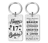 HYHYDHP Birthday Gifts for 11th 13th 16th 18th Sweet Girls Boys - Women Men 20th 25th 30th 40th 50th Birthday Keychain Ideas