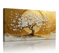 hyidecorart Wall Art for Living Room, 28"x57" Tree of Life Large Modern Canvas Wall Prints, Nature Landscape Wall Decoration for Bedroom Office Hallway