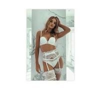 HYIFS British Model And Actress Rosie Huntington-Whiteley Poster Canvas Poster Bedroom Decor Landscape Office Room Decor Gift 16x24inch(40x60cm)